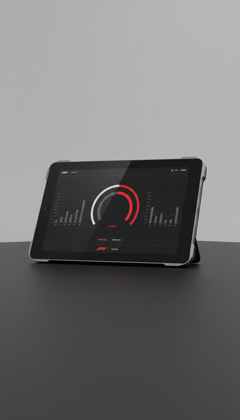 Digital Race Analytics Tablet